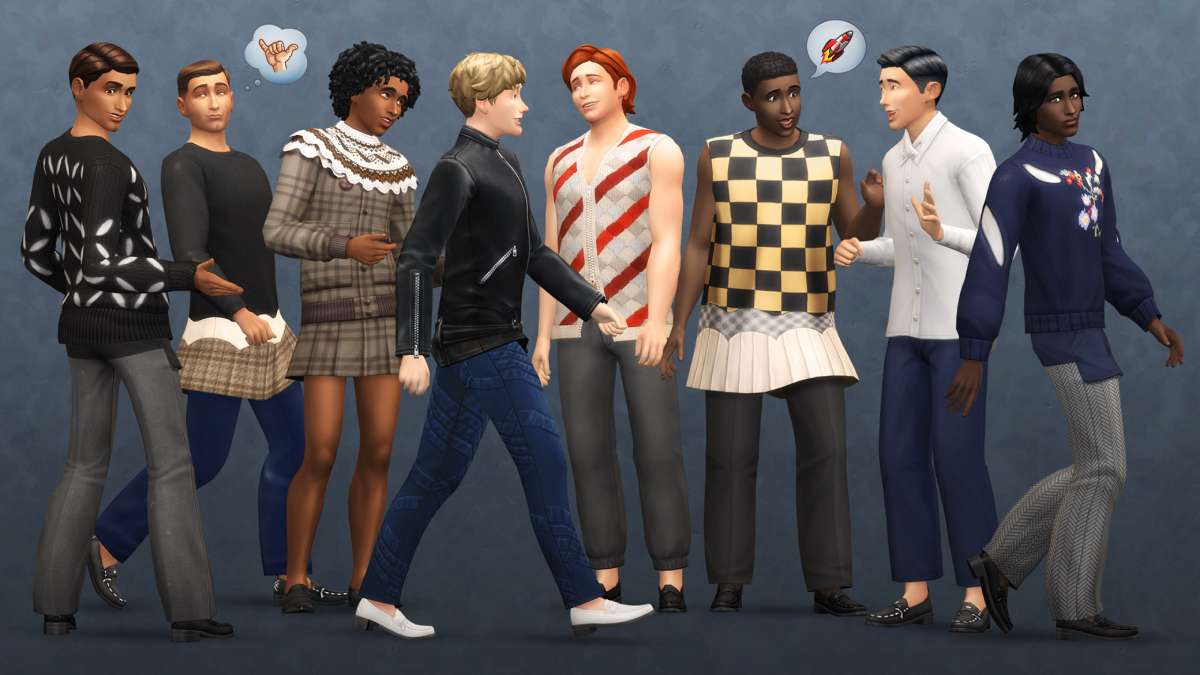 EA Origin《The Sims》與 Stefan Cooke 合作推出全新 《The Sims 4：摩登男裝套件包》